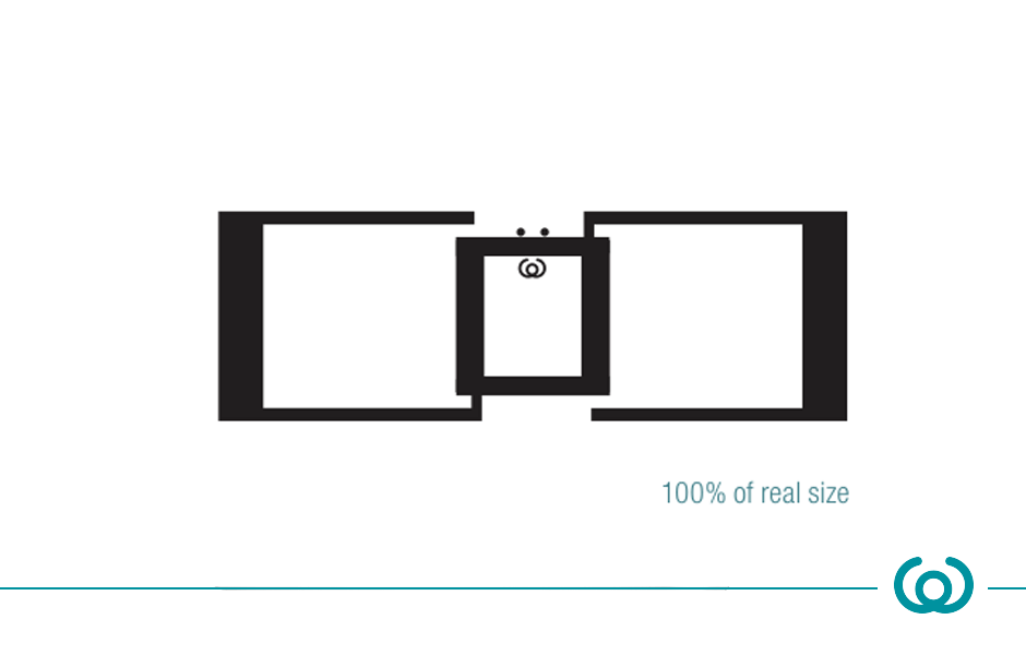 Invengo-XC-TF8055-A-C105 Impinj Monza R6p Dry Inlay